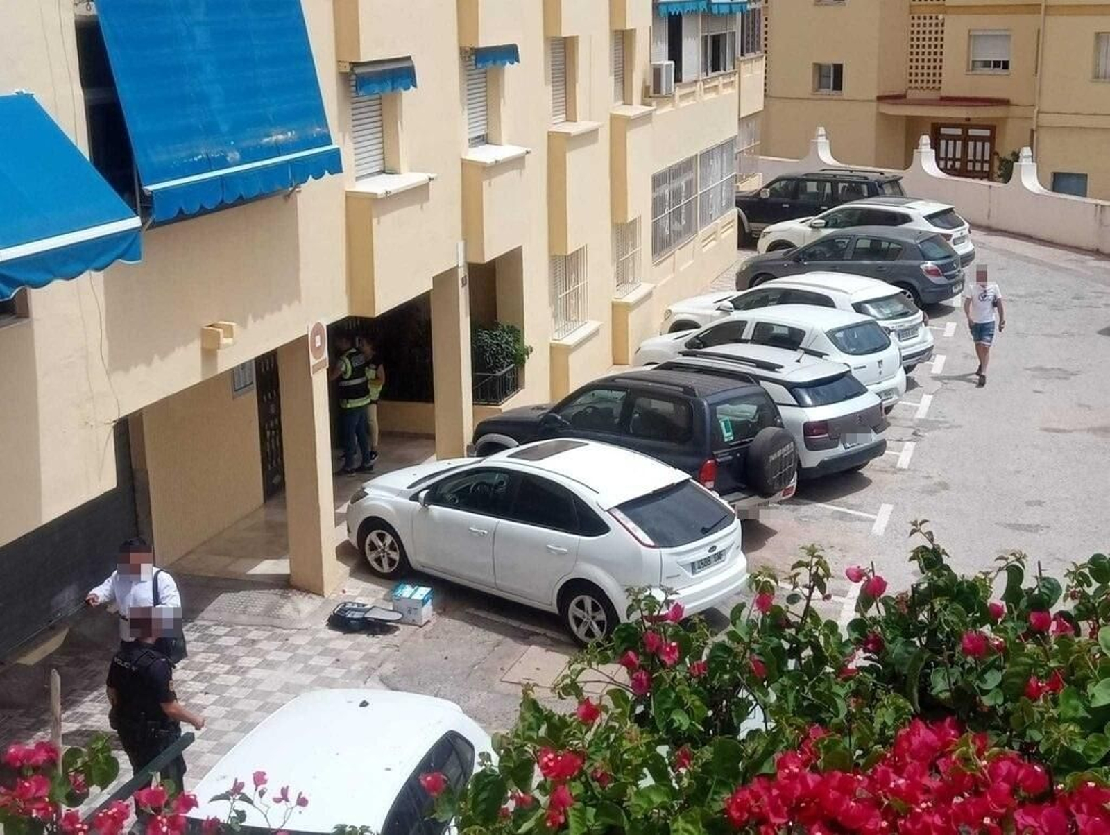 Lugar en el que padre e hijo perpetraron el crimen en Marbella