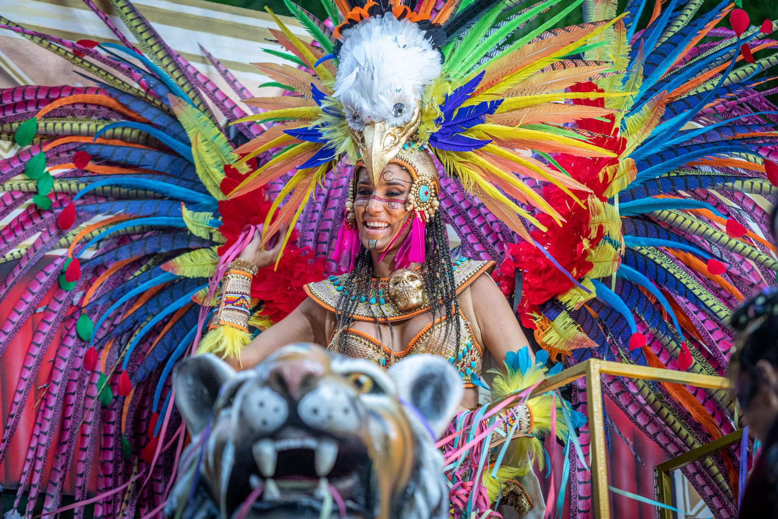 La cabalgata del Carnaval de Cádiz 2022, en imágenes