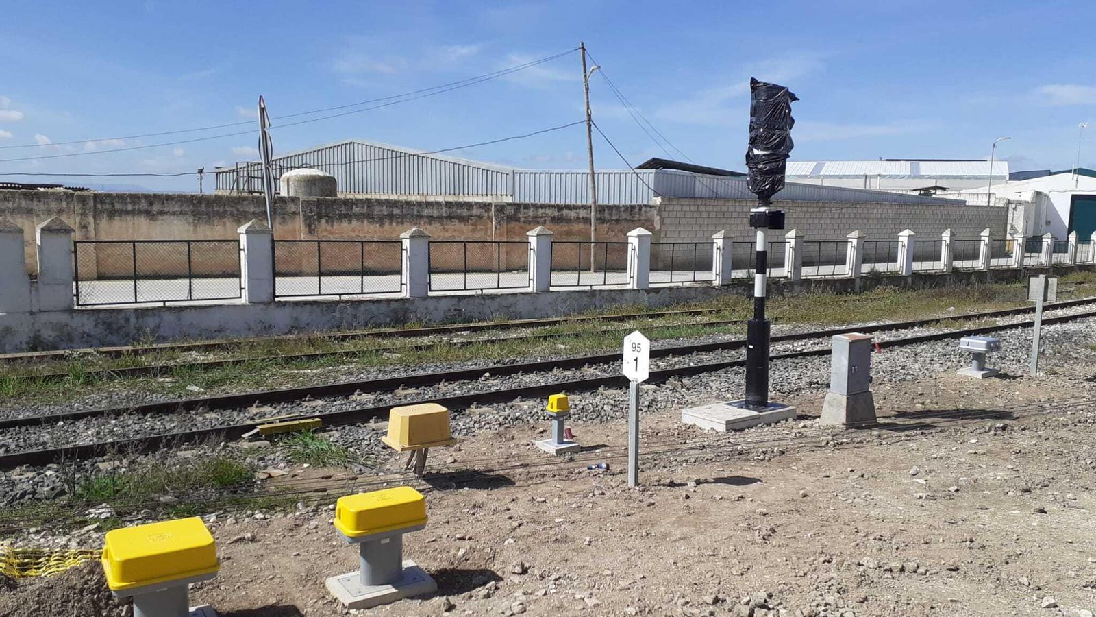 Señal S-21 instalada en Pedrera.