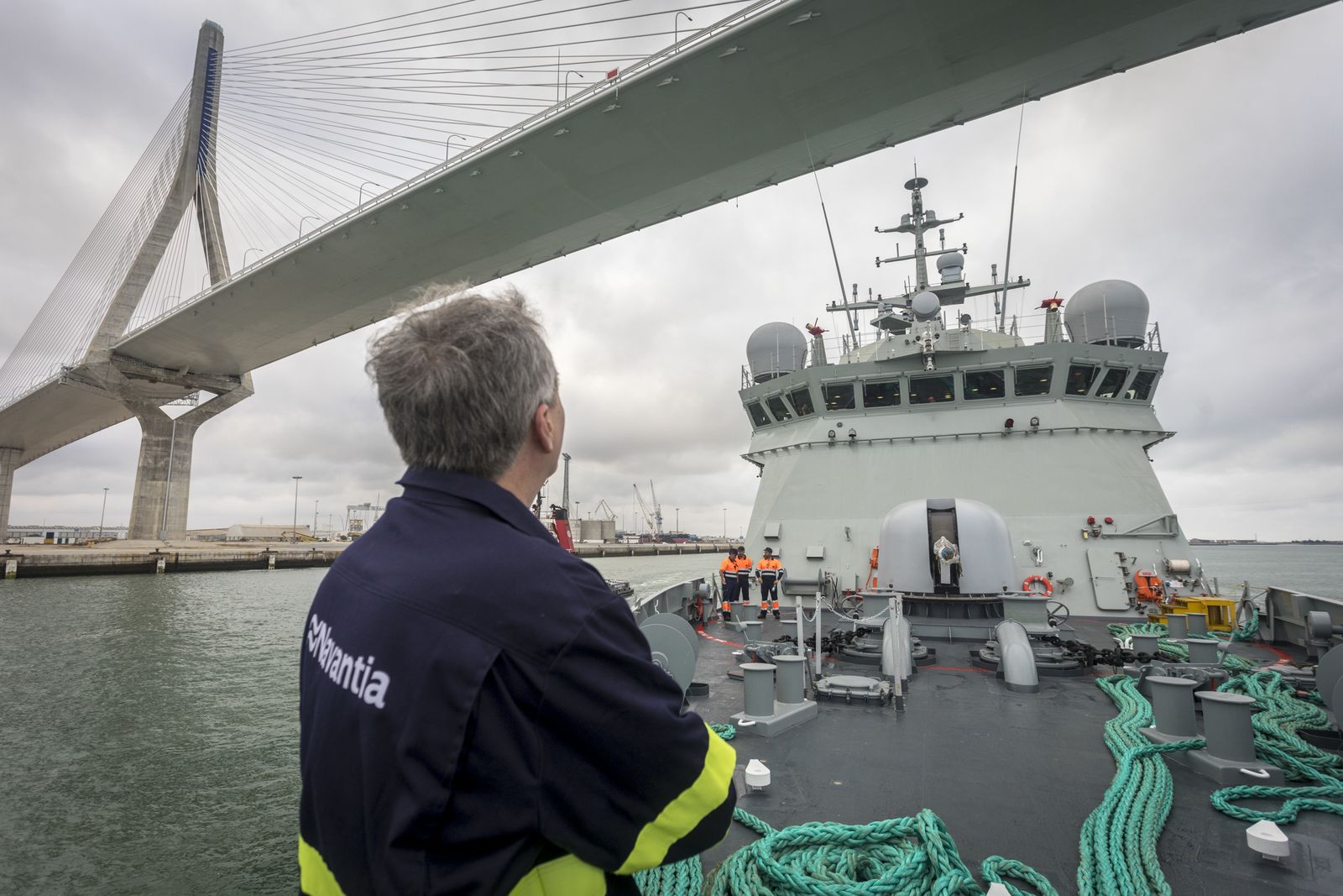 Imágenes de la prueba de mar del 'Audaz'