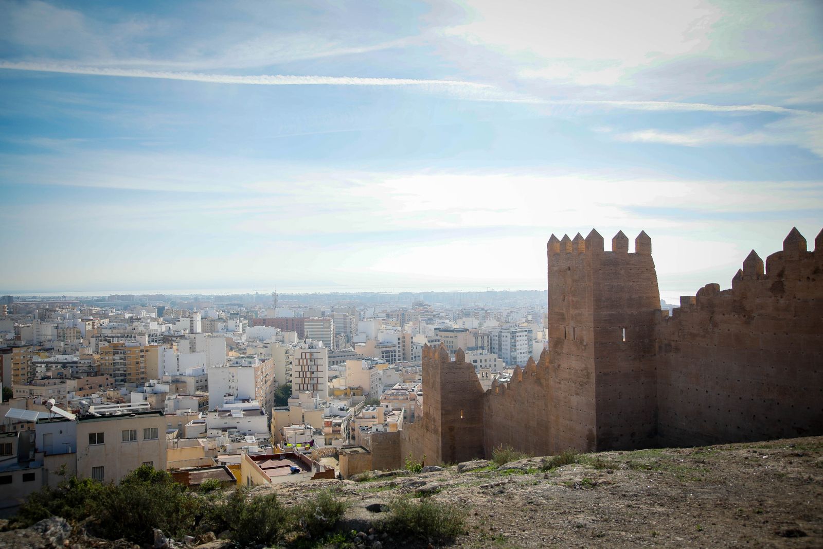 Las imágenes de la restauración de la Muralla de San Cristóbal