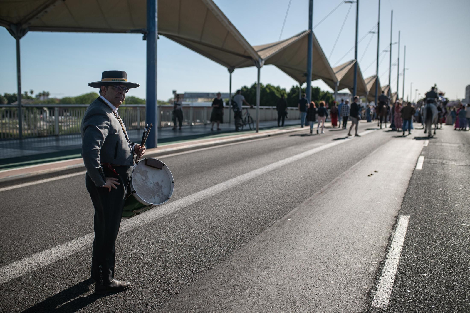 Las imágenes de la salida de Hermandad del Rocío de la Macarena