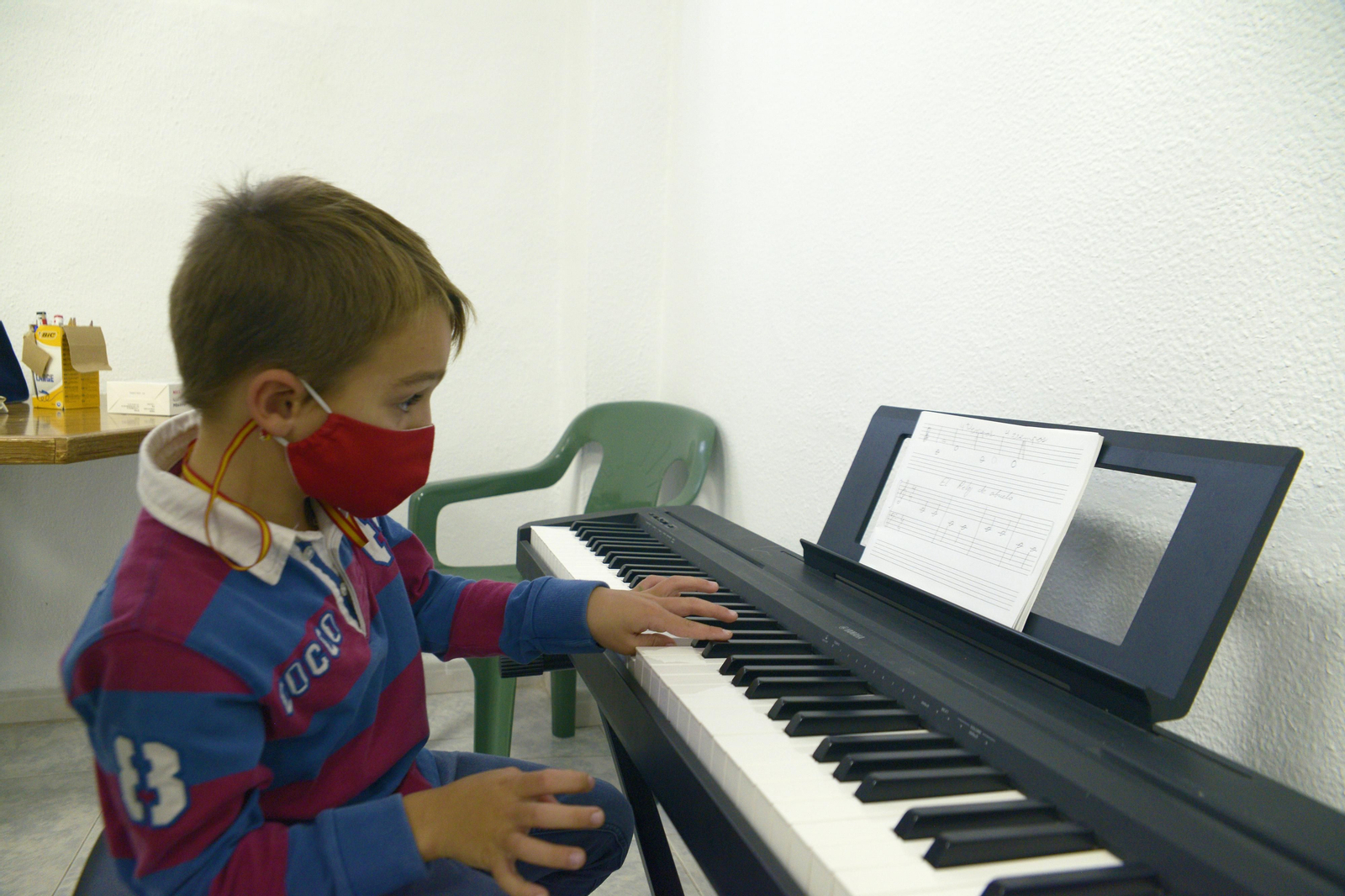 Fotos de la escuela de música de la barriada de La piñera