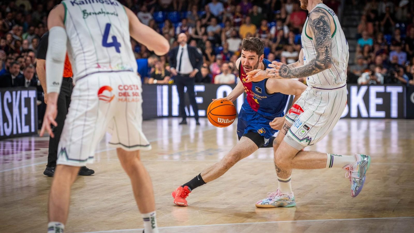 Las fotos del Barça-Unicaja, 2º partido del play off de la ACB