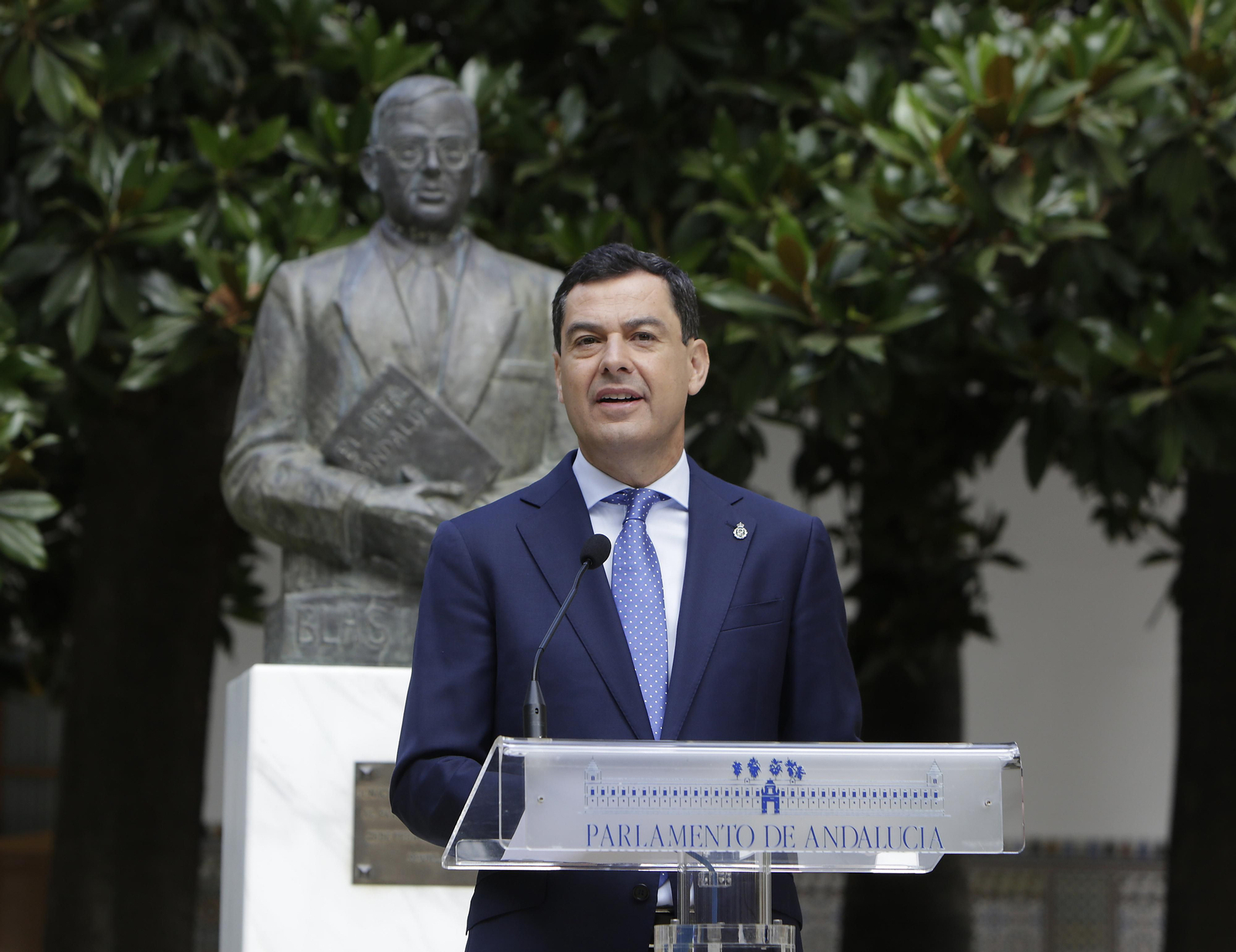 Acto de homenaje a Blas Infante en el Parlamento