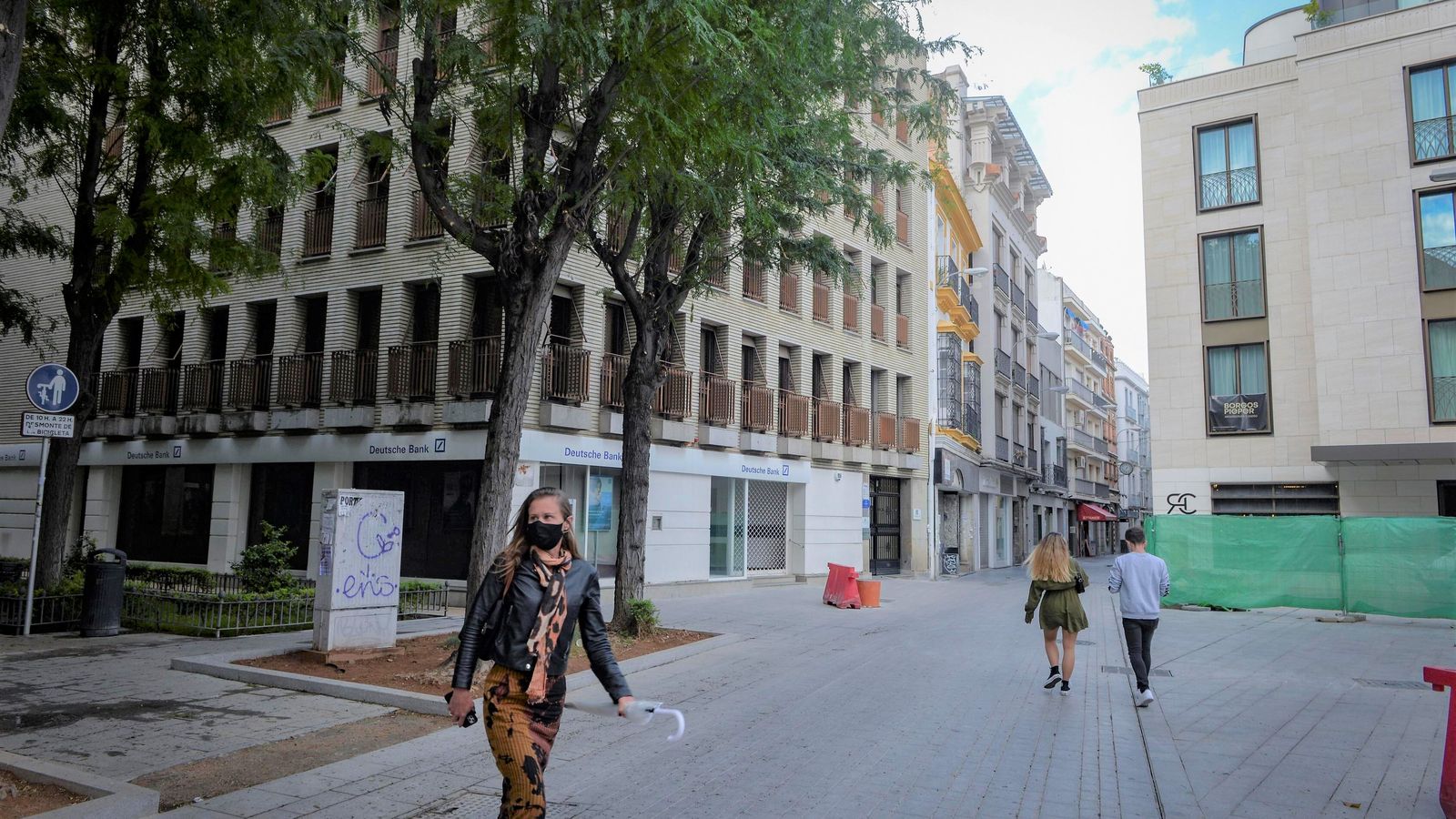 Edificio de la Magdalena donde está el transformador de San Eloy.