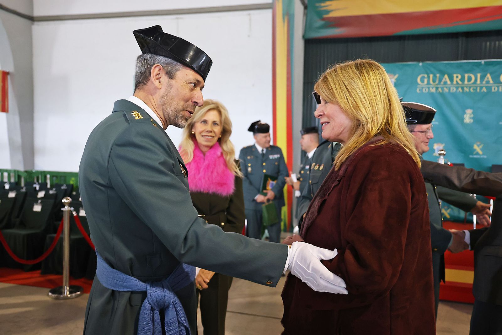 Imágenes de la jura del cargo de Julio Serrano Checa como Jefe de la Comandancia de la Guardia Civil de Huelva