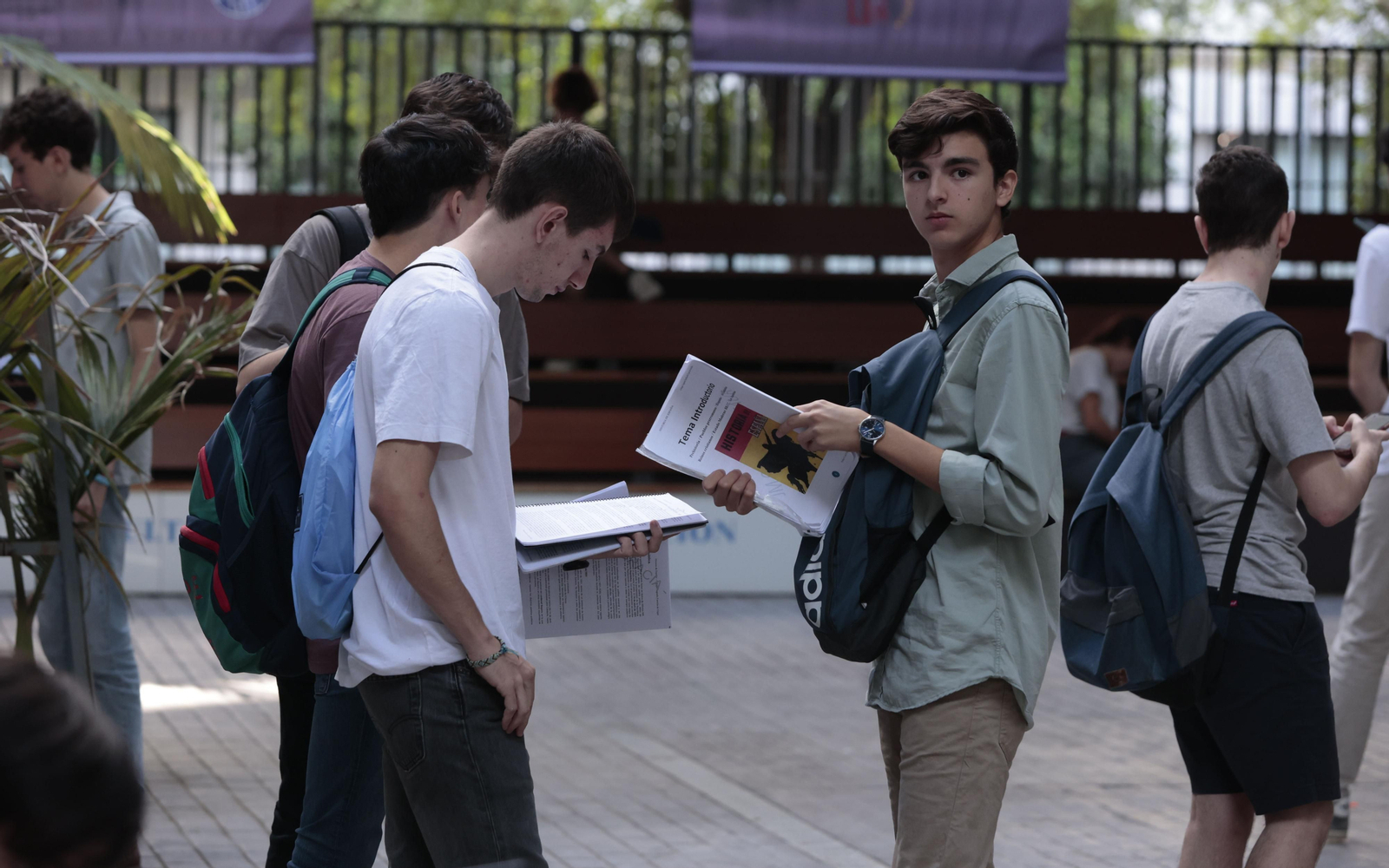 Las imágenes de la Selectividad en la Universidad de Sevilla