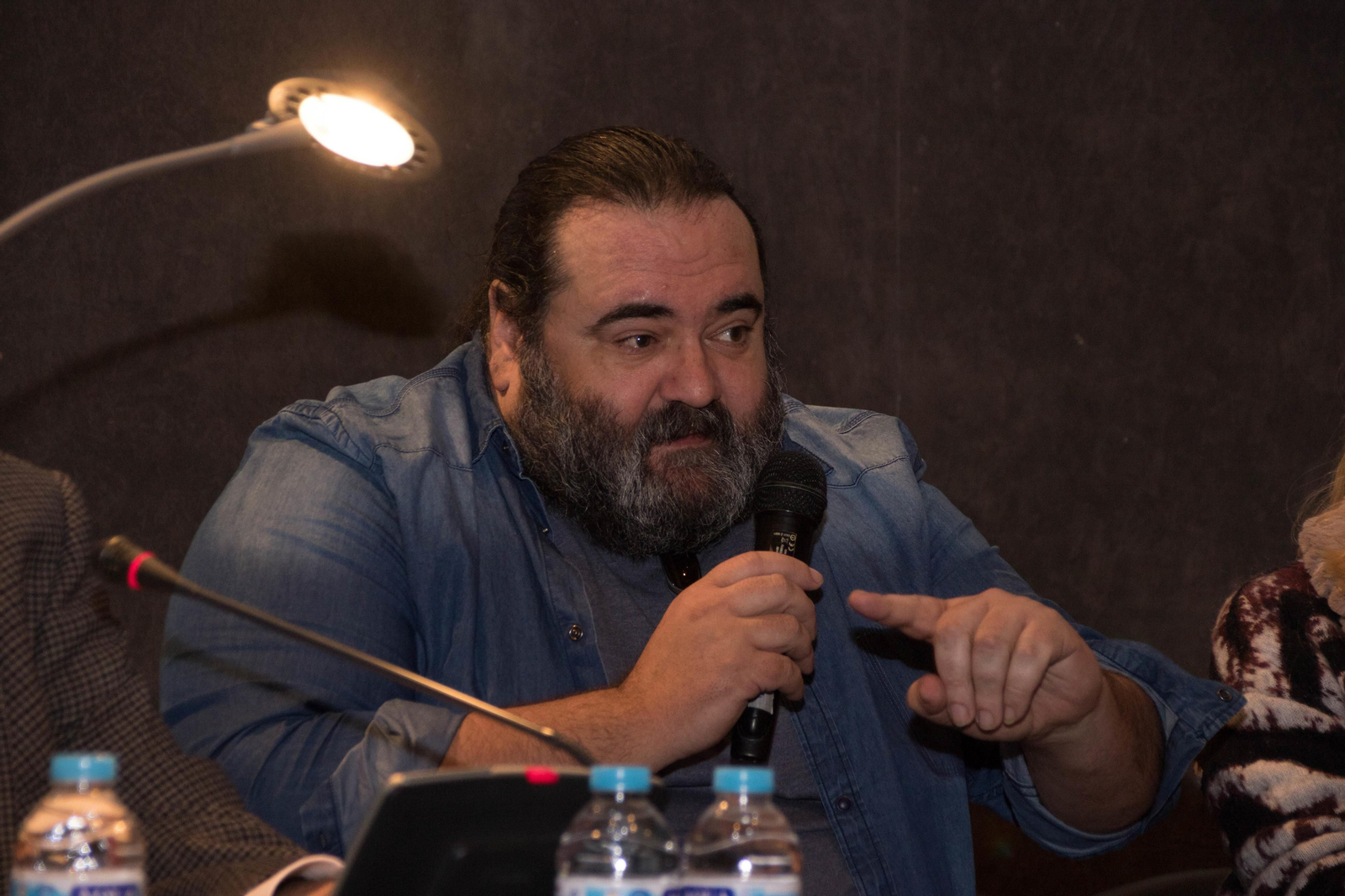 El cineasta linense Miguel Becerra.