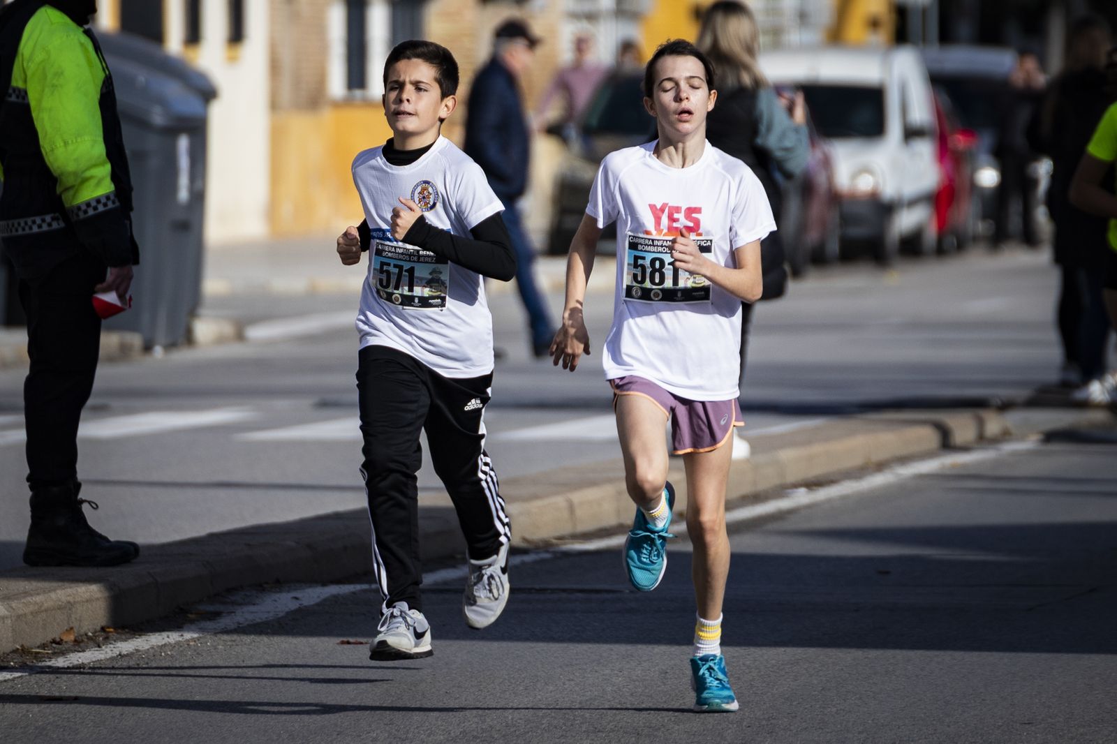 Imágenes de la V Carrera Infantil Bomberos de Jerez