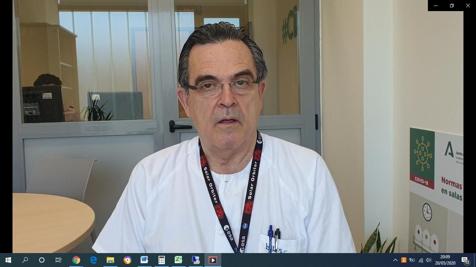 El doctor Hernández Quero explica la importancia de los ensayos clínicos