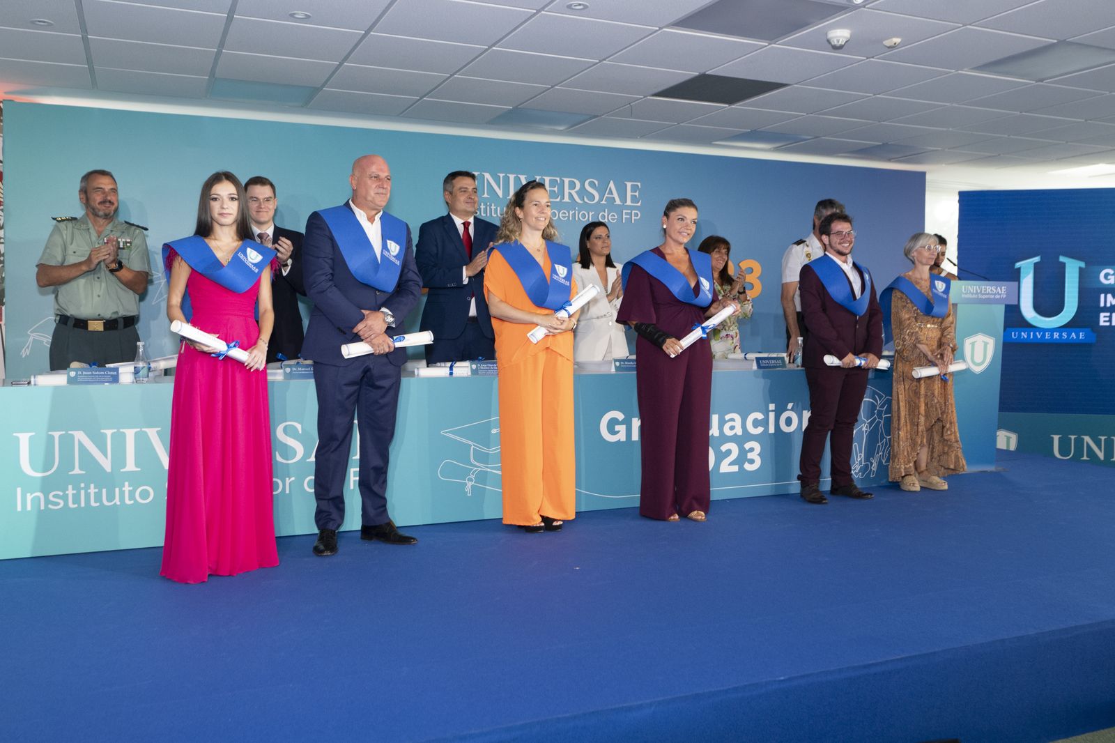 Graduación de la primera promoción de UNIVERSAE