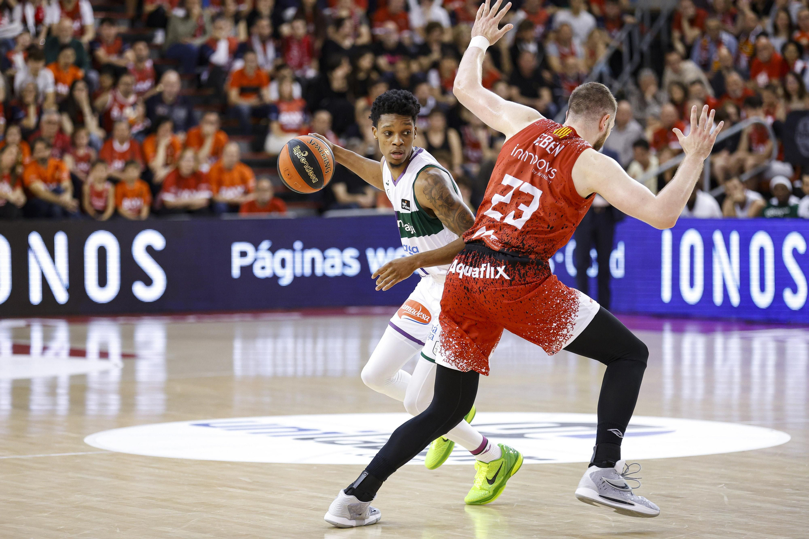 El Baxi Manresa - Unicaja, en fotos