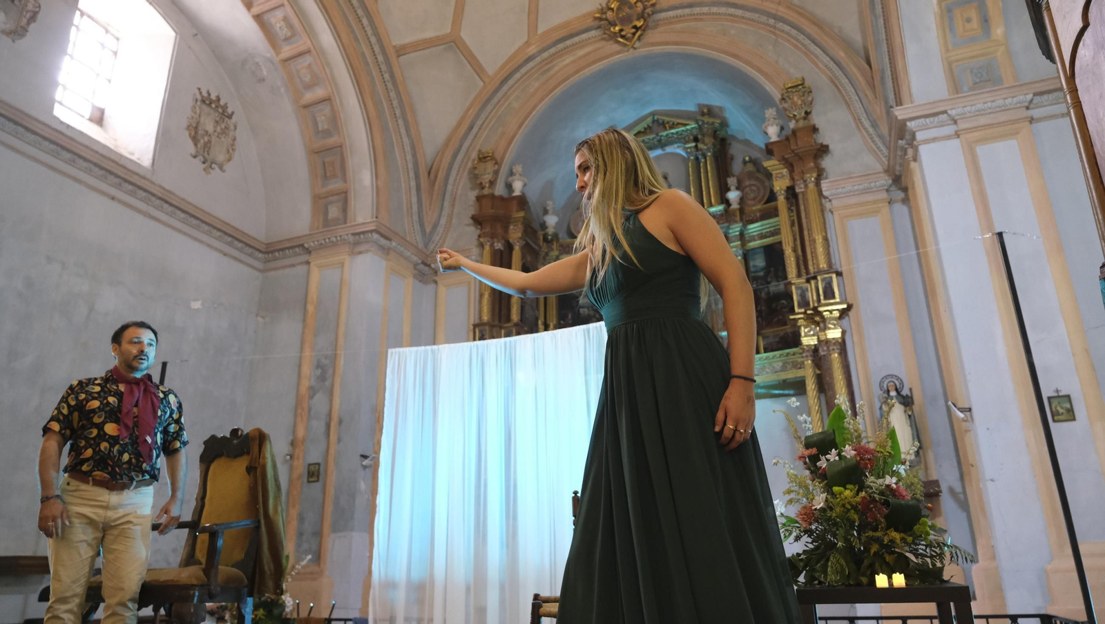 Ensayo general de la ópera de la academia musical de Vélez Blanco, en imágenes