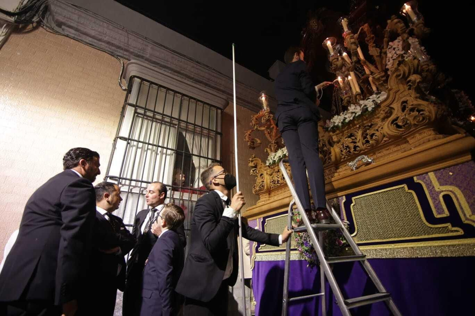 Miércoles Santo en San Fernando: Las imágenes de los Servitas