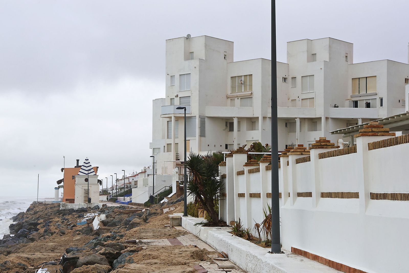 Las fotografías de los daños en Matalascañas