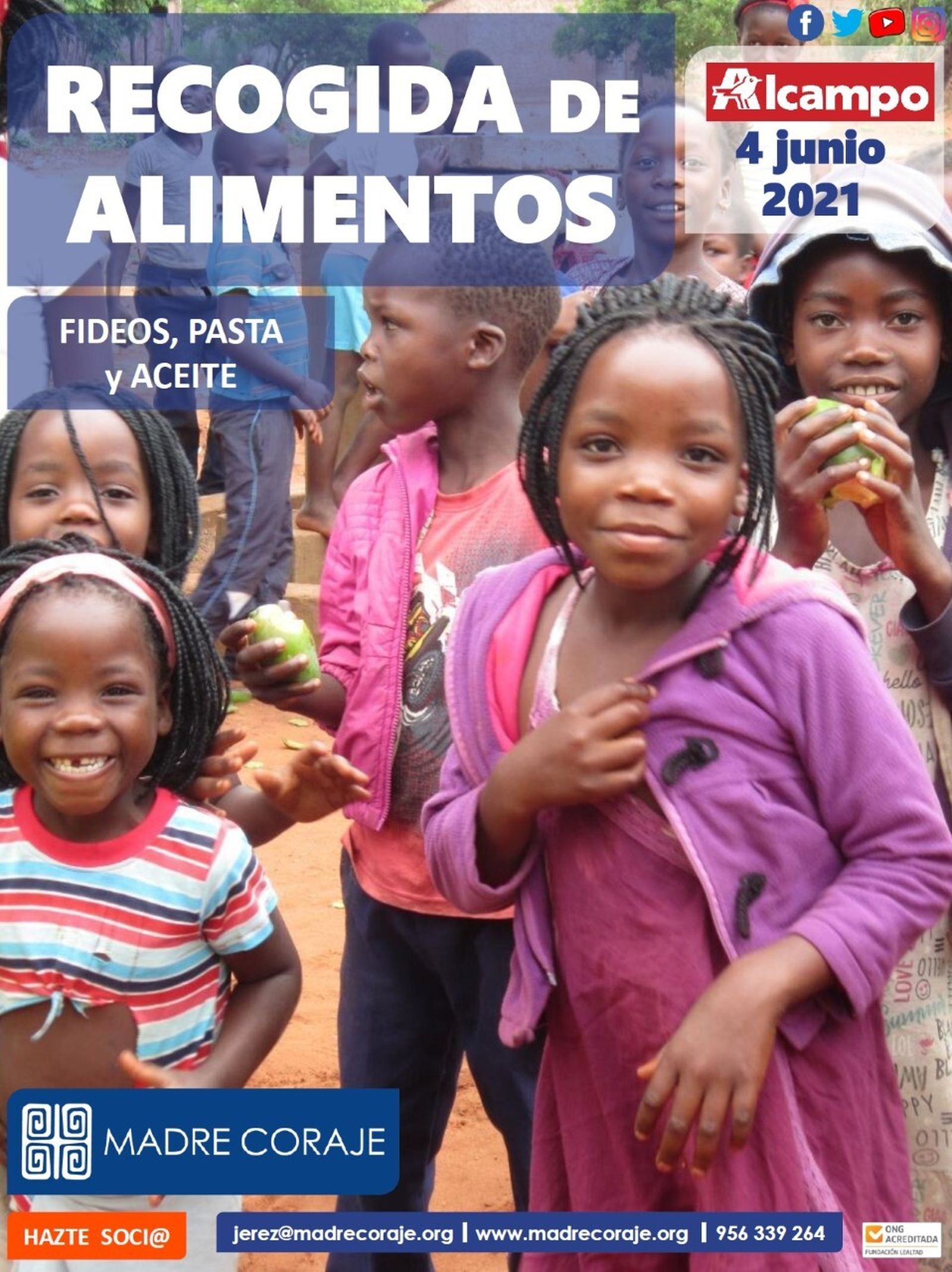 Imagen de la campaña de Madre Coraje