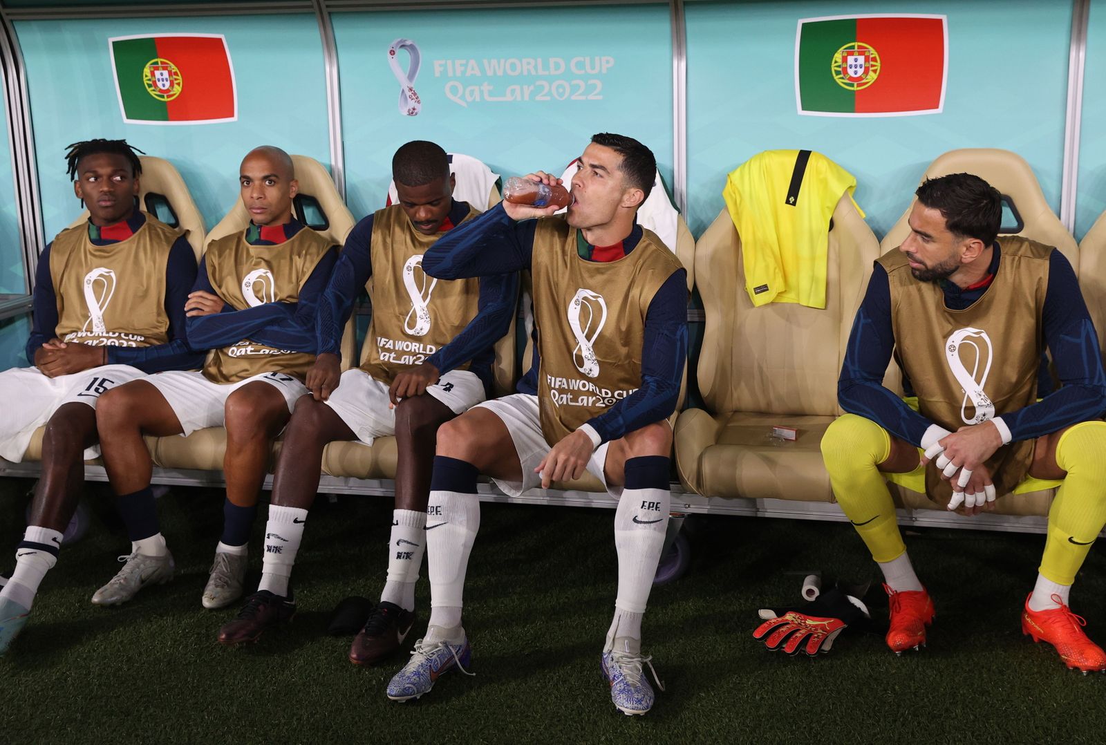 Las imágenes del Marruecos - Portugal de los cuartos de final del Mundial de Qatar