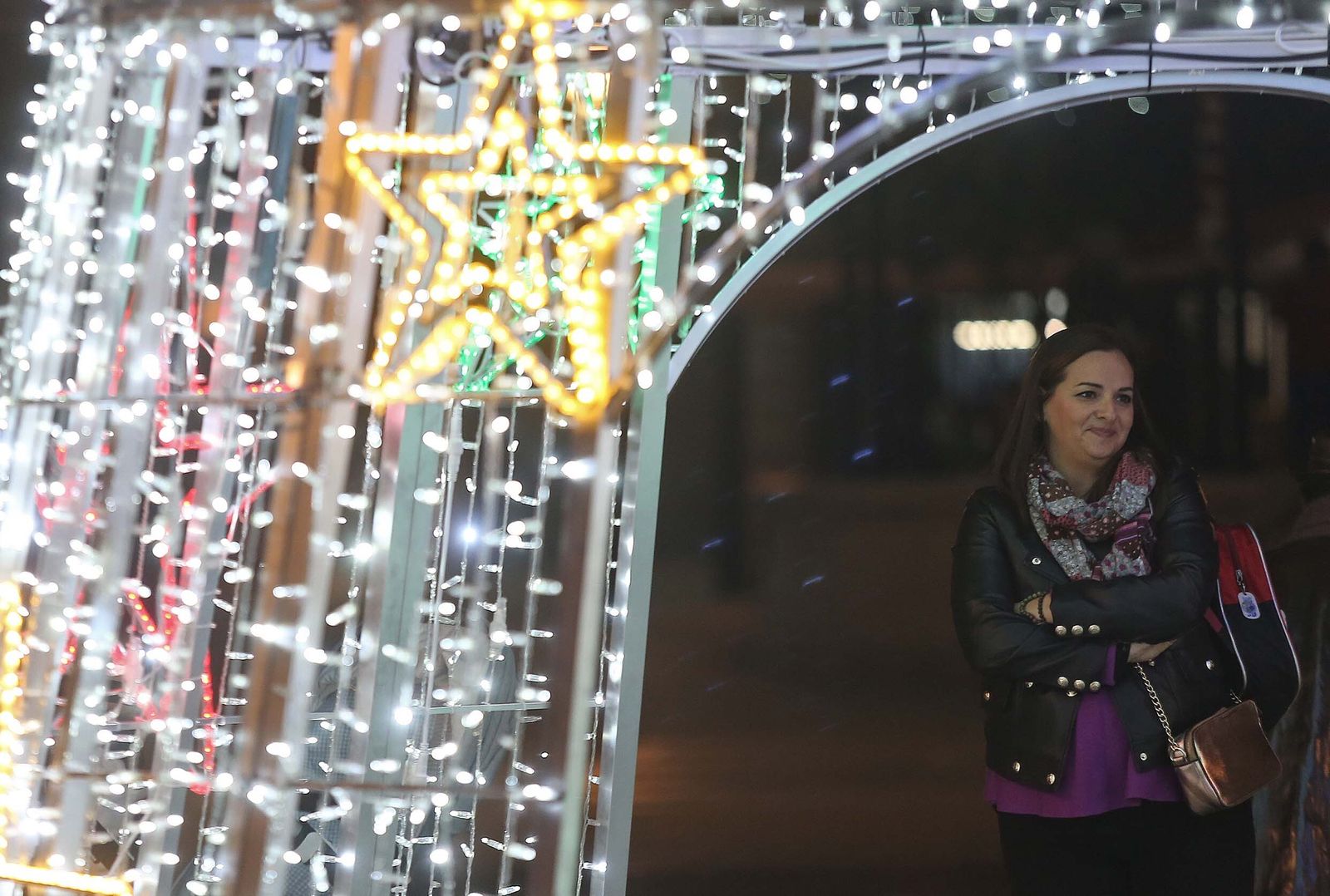 El alumbrado navideño de Los Barrios, en imágenes