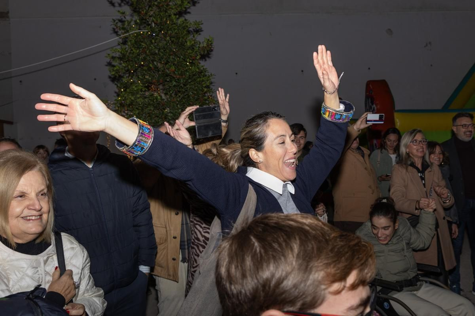 Inauguración del espectáculo de luz y sonido de la UPM
