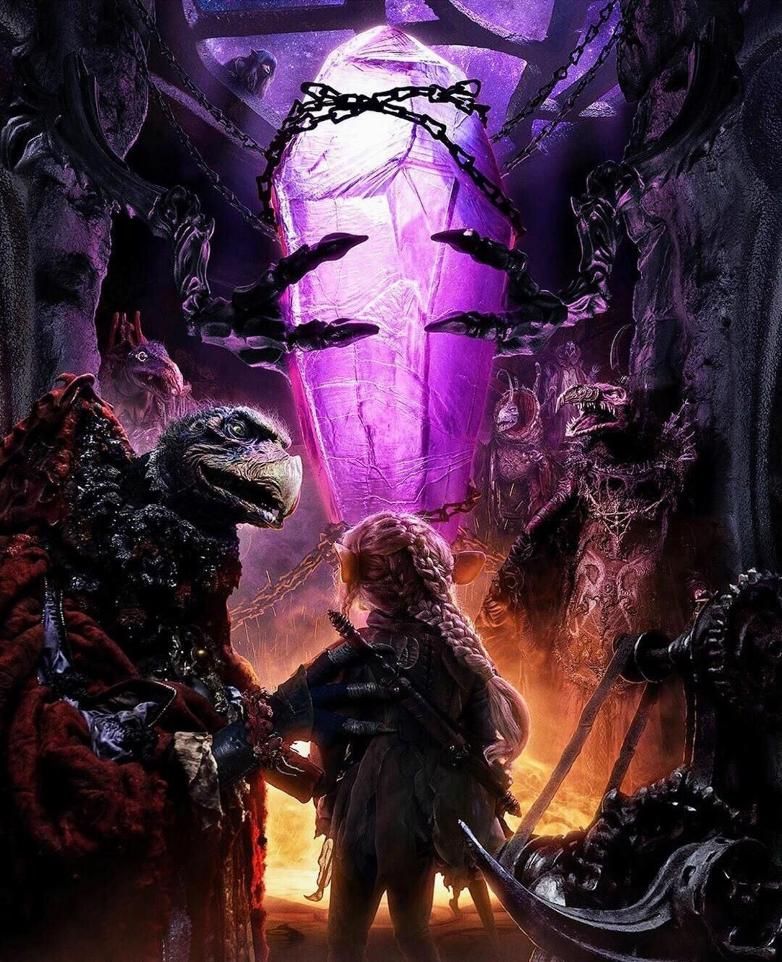 Una de las escenografías de 'Dark Crystal'.