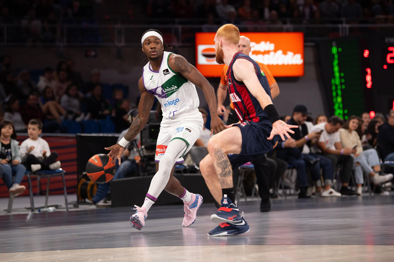 El Baskonia-Unicaja, en fotos