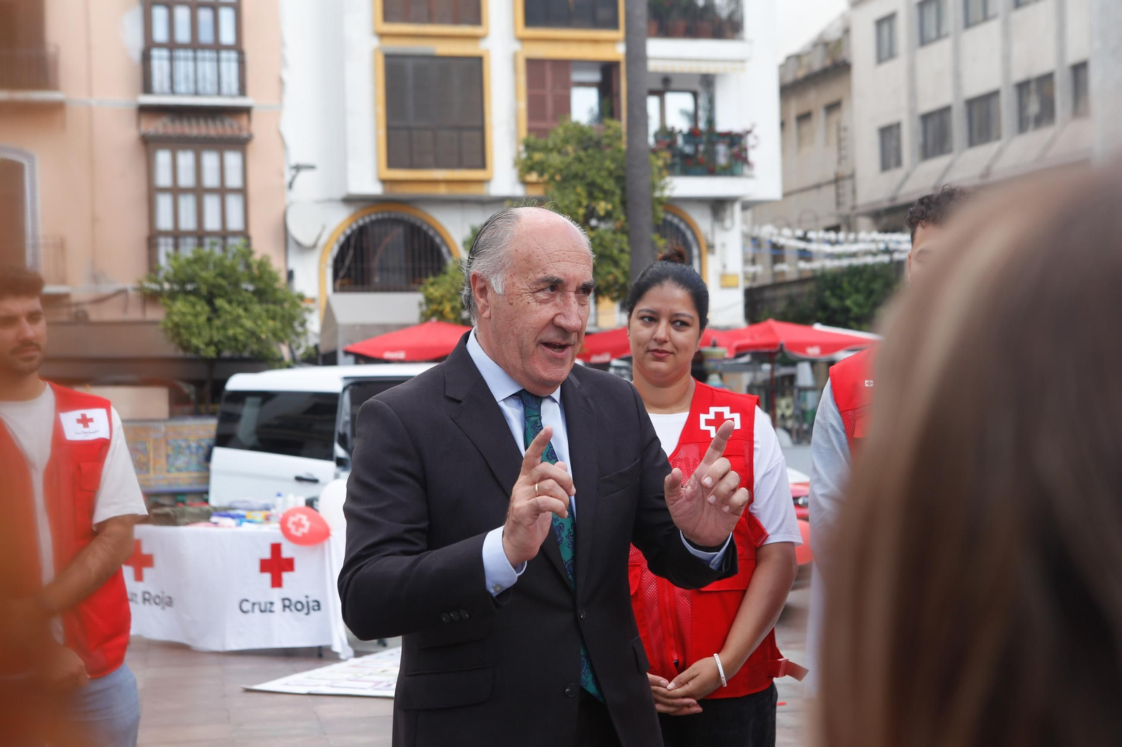 Fotos del Día de la Banderita de la Cruz Roja en la Plaza Alta de Algeciras