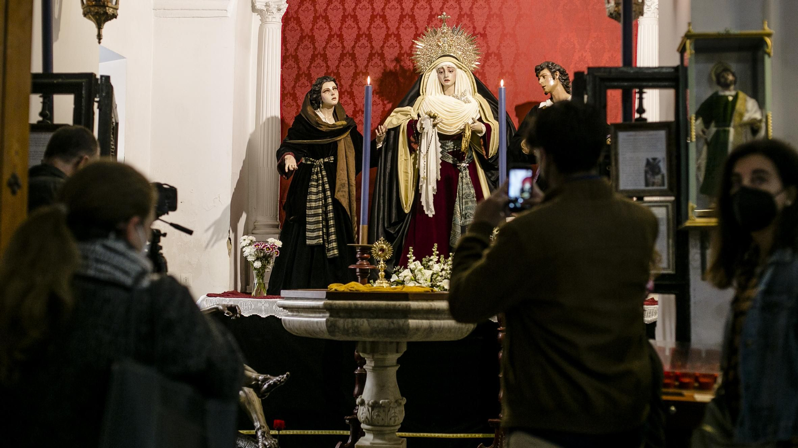 las Imágenes del viernes Santo