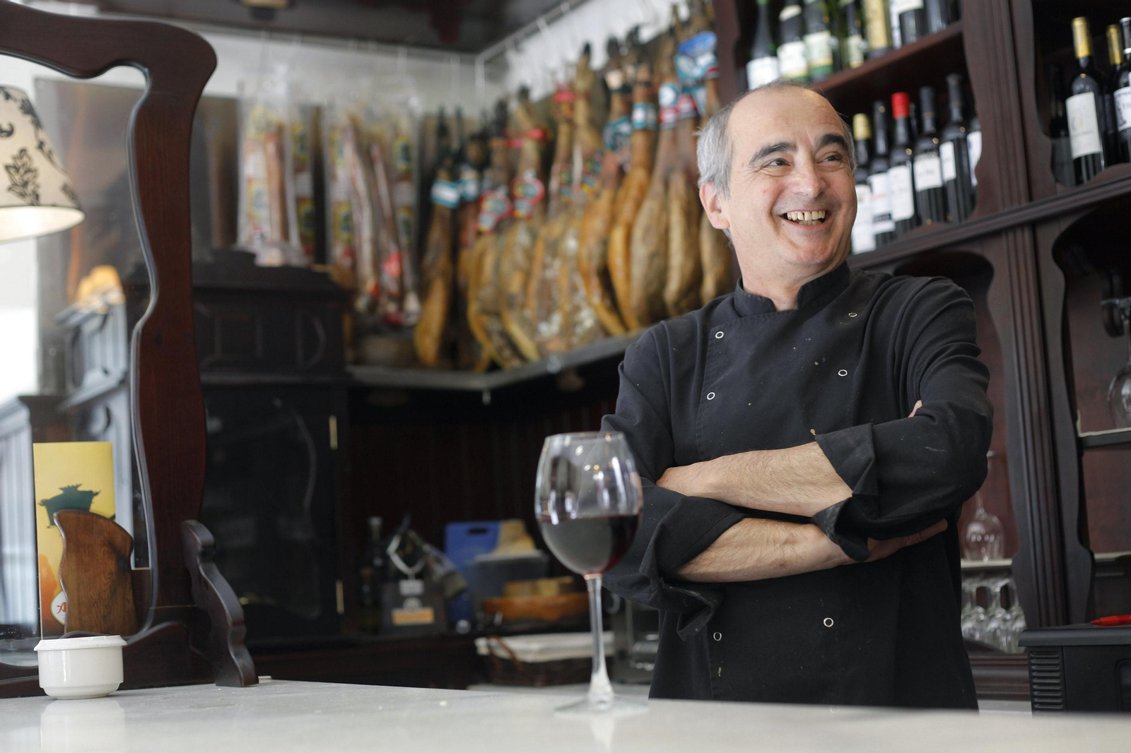 Luis Ripoll en una imagen de su trayectoria como cocinero.