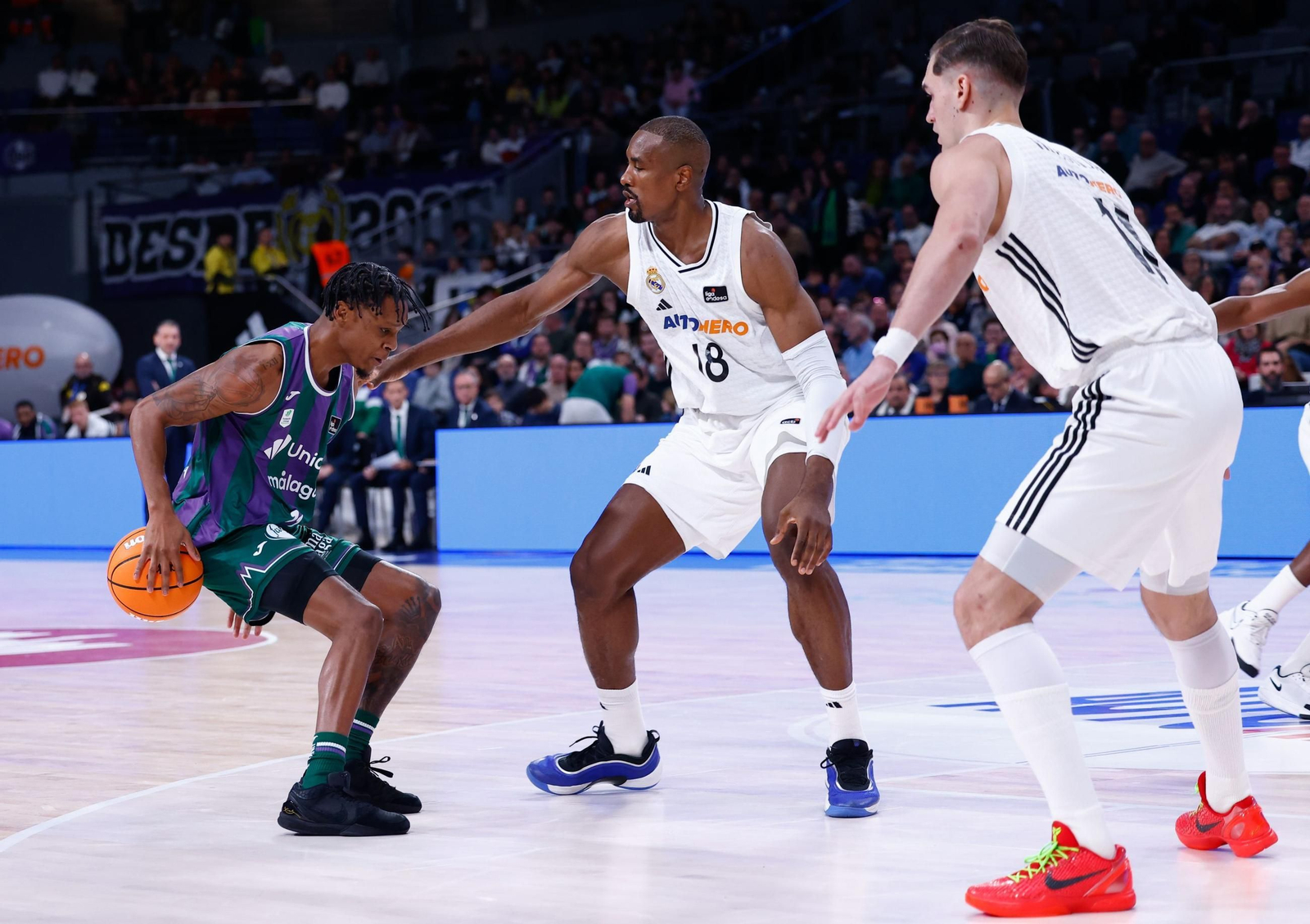 El Real Madrid-Unicaja, en fotos