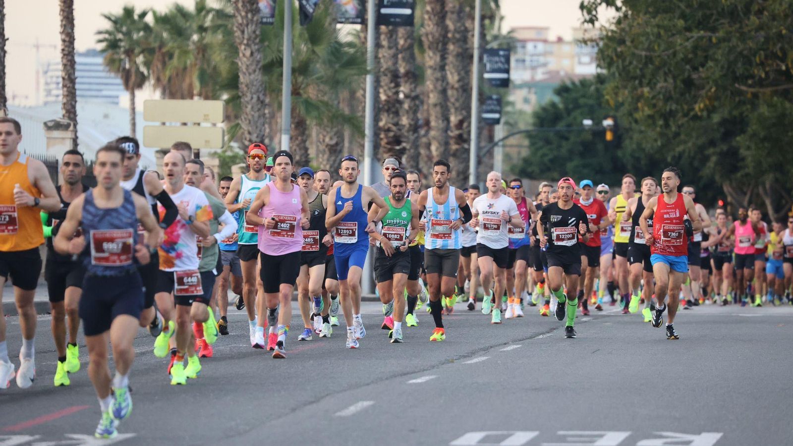 Las mejores fotos de la Maratón de Málaga 2024