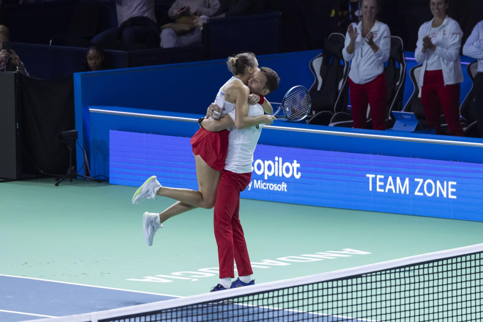 El España-Polonia de la Billie Jean King, en fotos