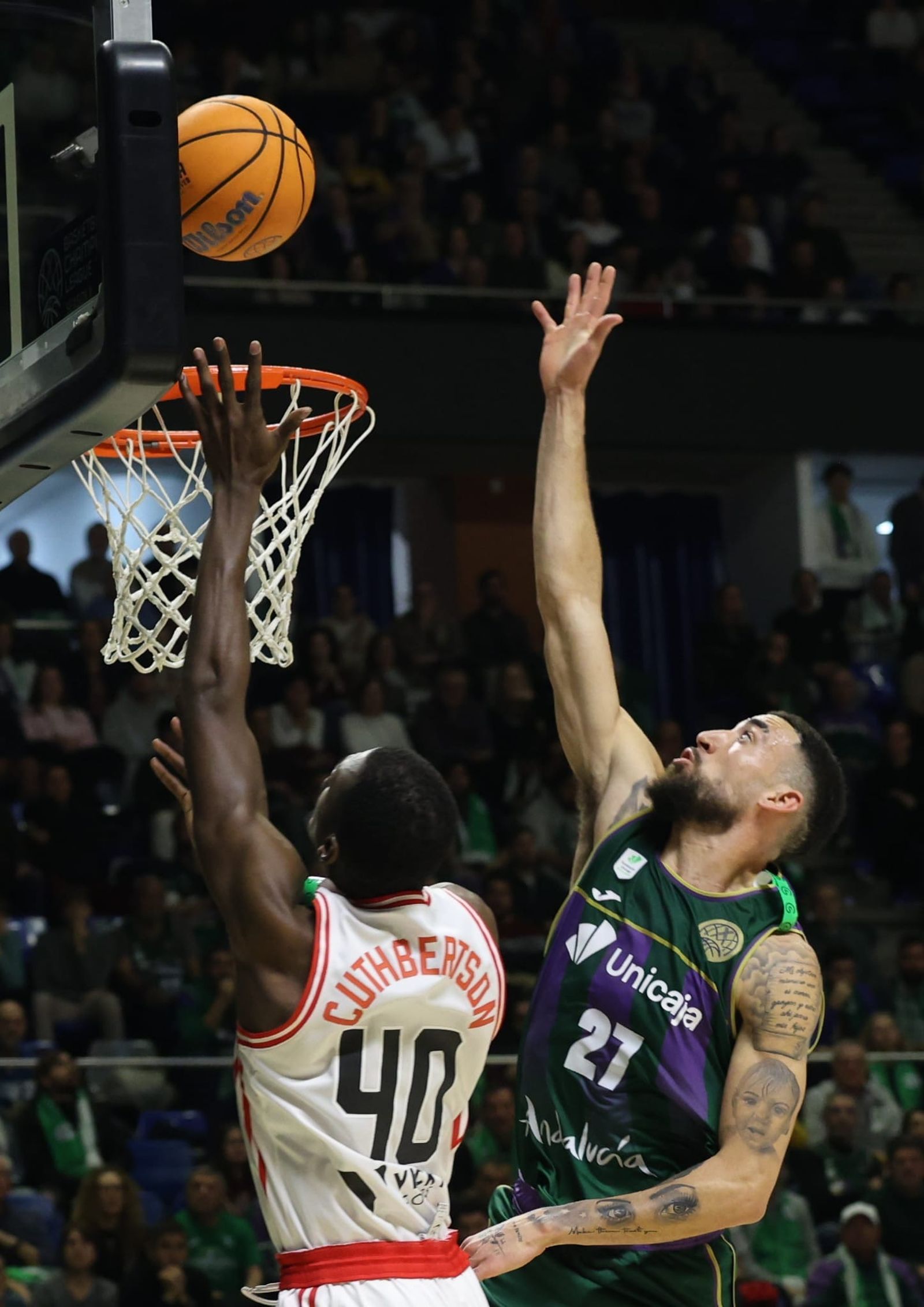 El Unicaja-Elan Chalon, en fotos