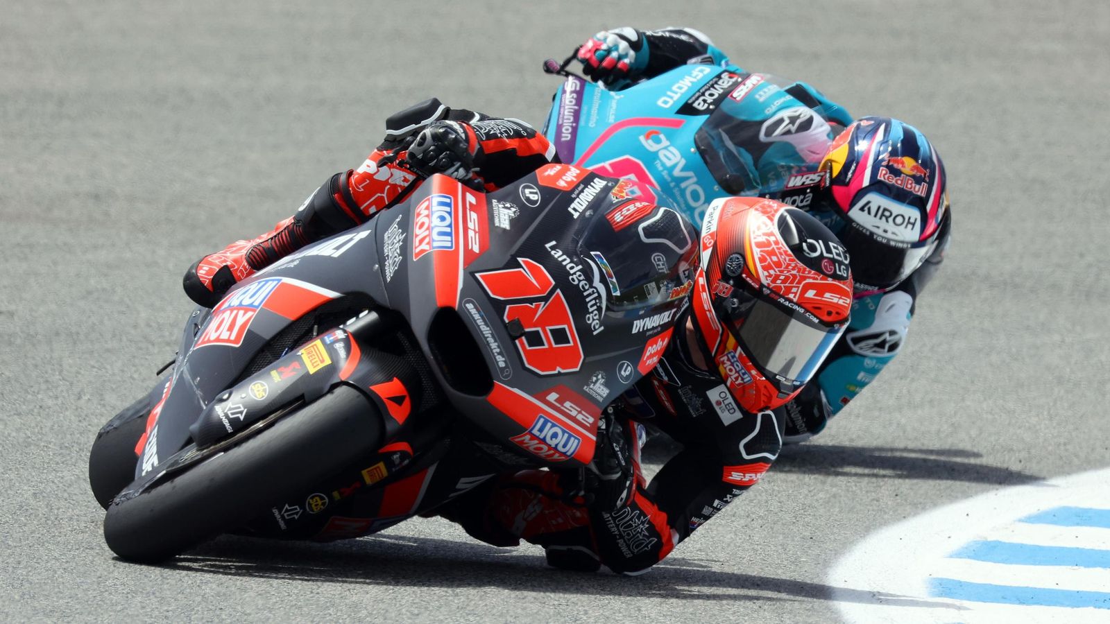 Imágenes de los entrenamientos de Moto2 del Viernes en Jerez