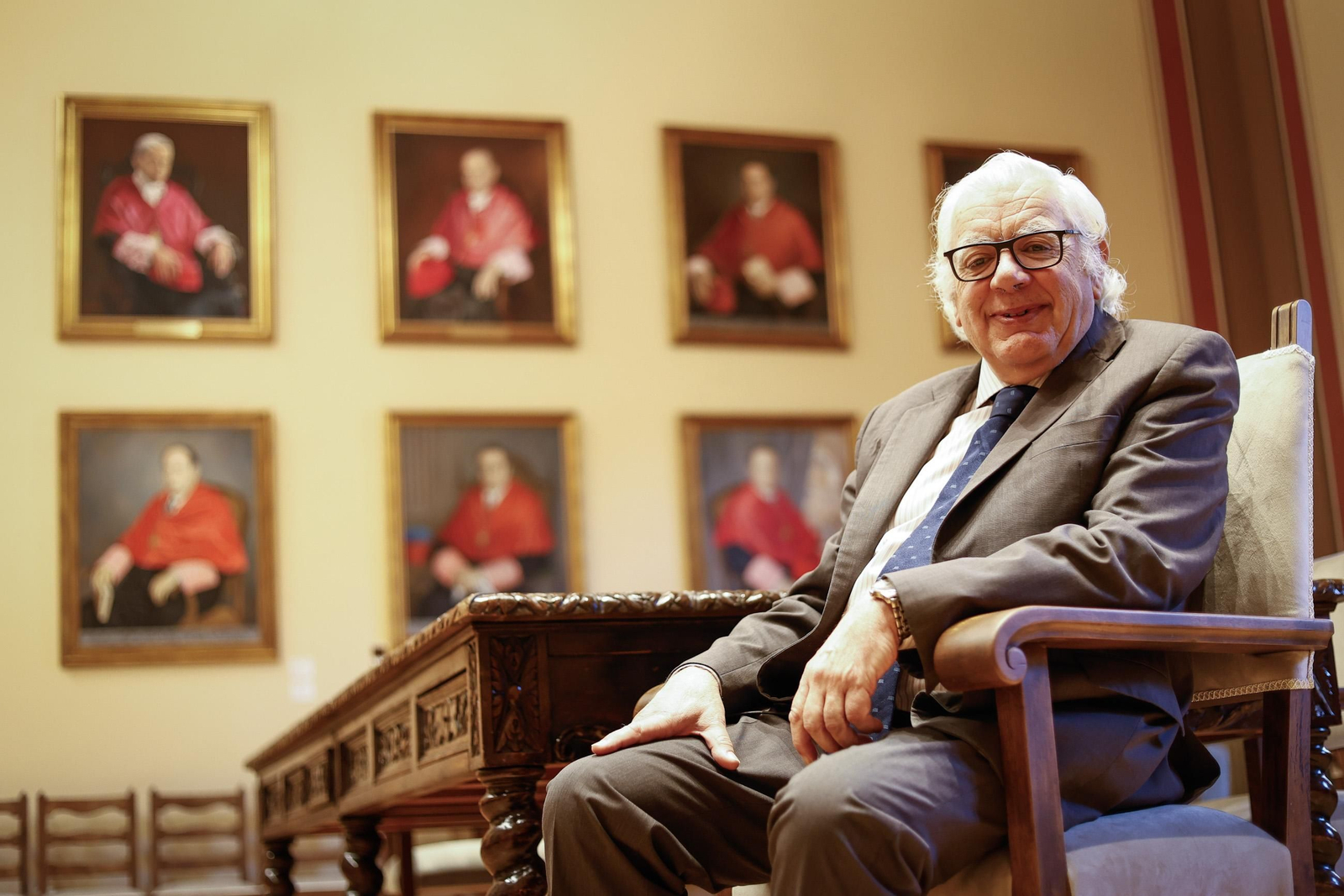 Pérez-Serrabona, en la Facultad de Derecho de la UGR.