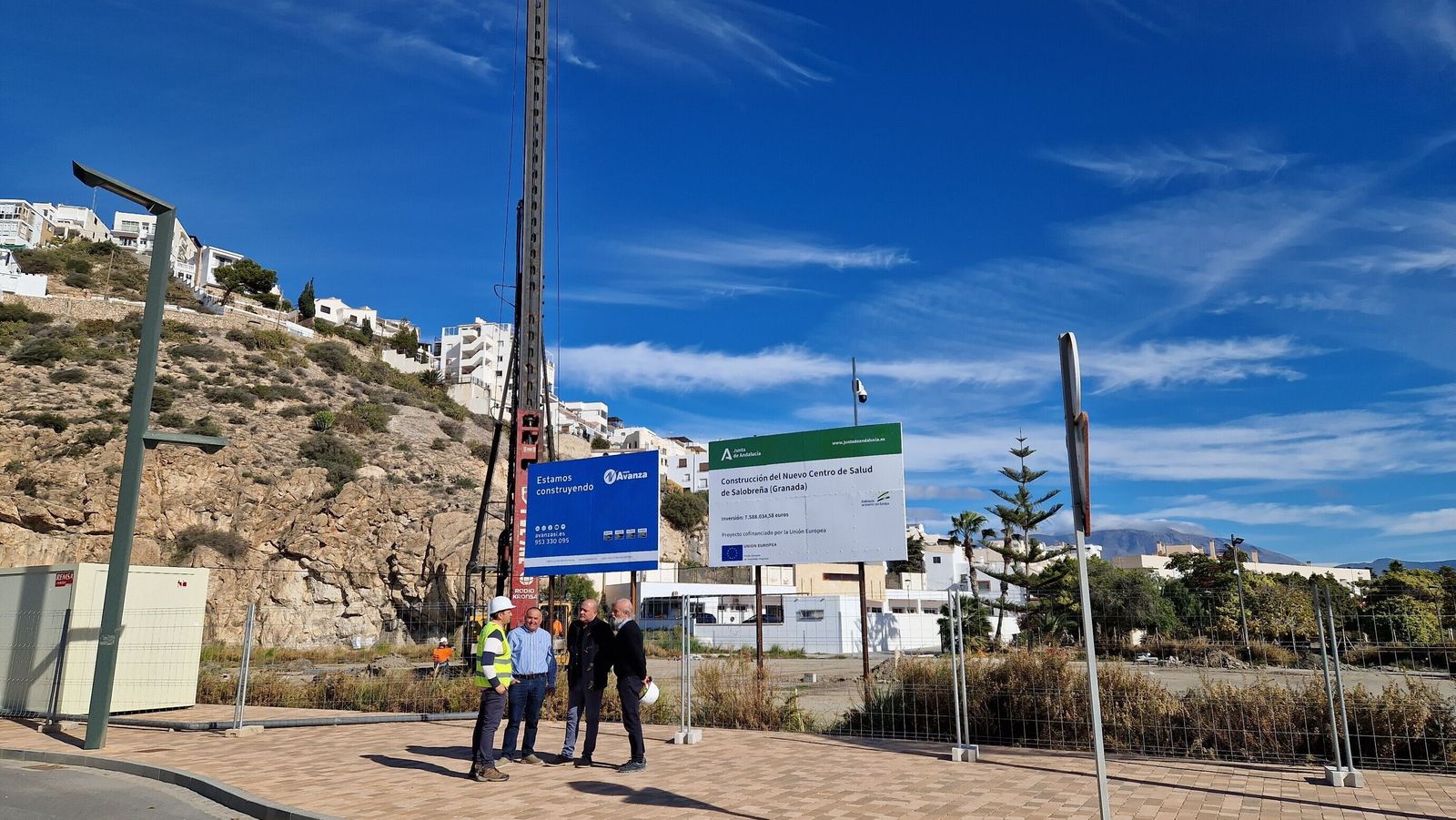 Inicio de la construcción del nuevo centro de salud en Salobreña