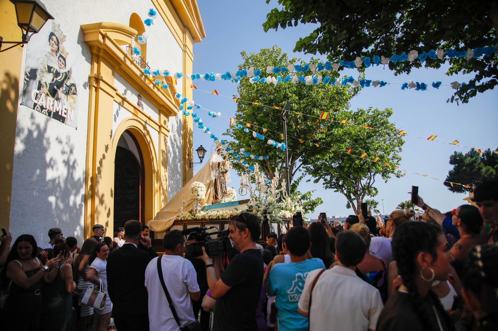 Procesión de Alabanza a la Santísima Virgen del Carmen de Almería