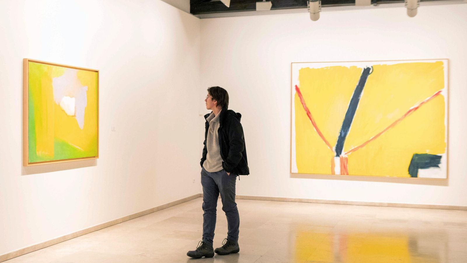 Inauguración de la muestra.