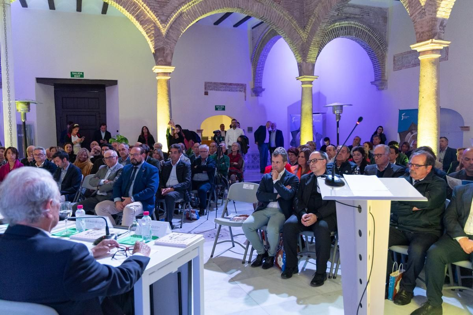 Homenaje a Luis Berges Roldán por el 40 aniversario de premio Europa Nostra a la restauración de los Baños Árabes de Jaén