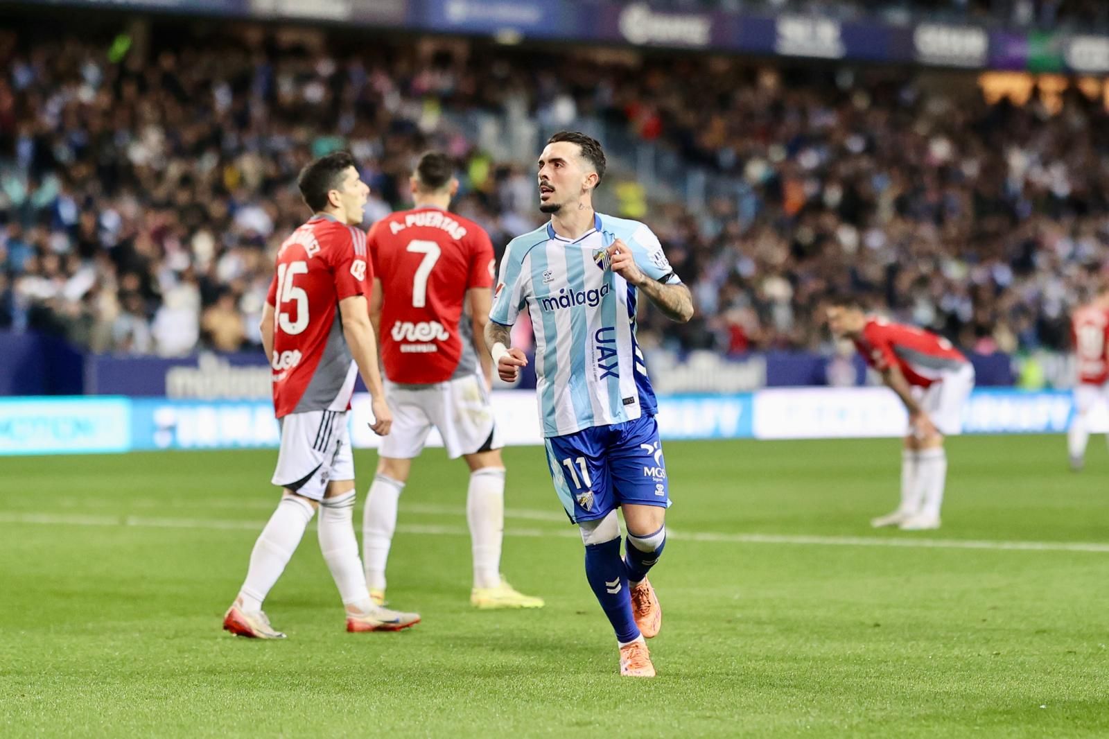 El Málaga CF-Albacete, en fotos