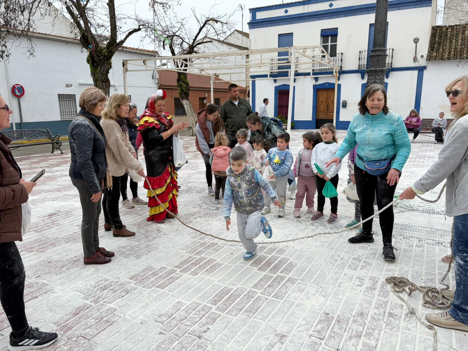 Batalla de la Harina en Ochavillo del Río.