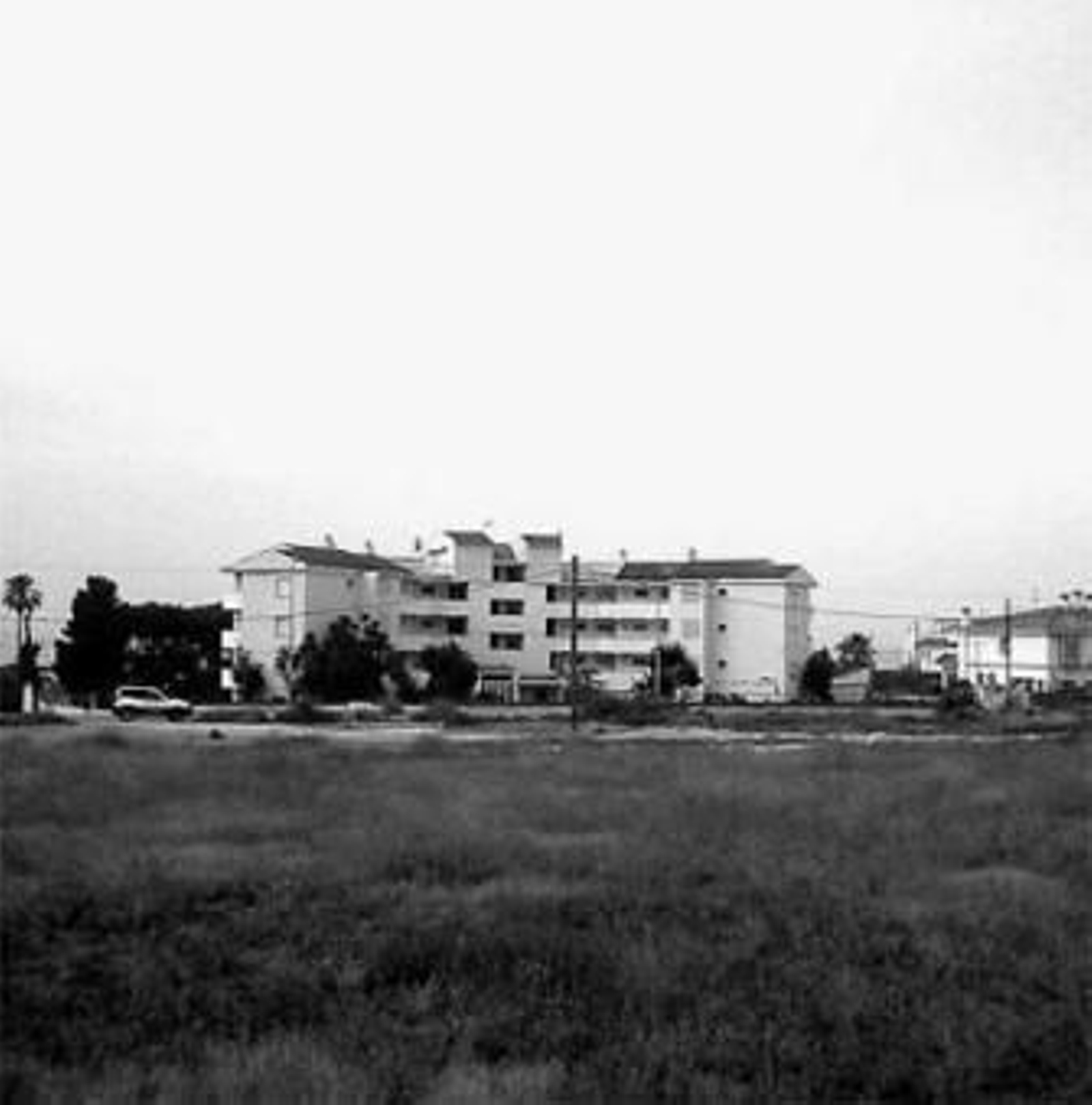 La parcela proyectada para el parque deportivo.