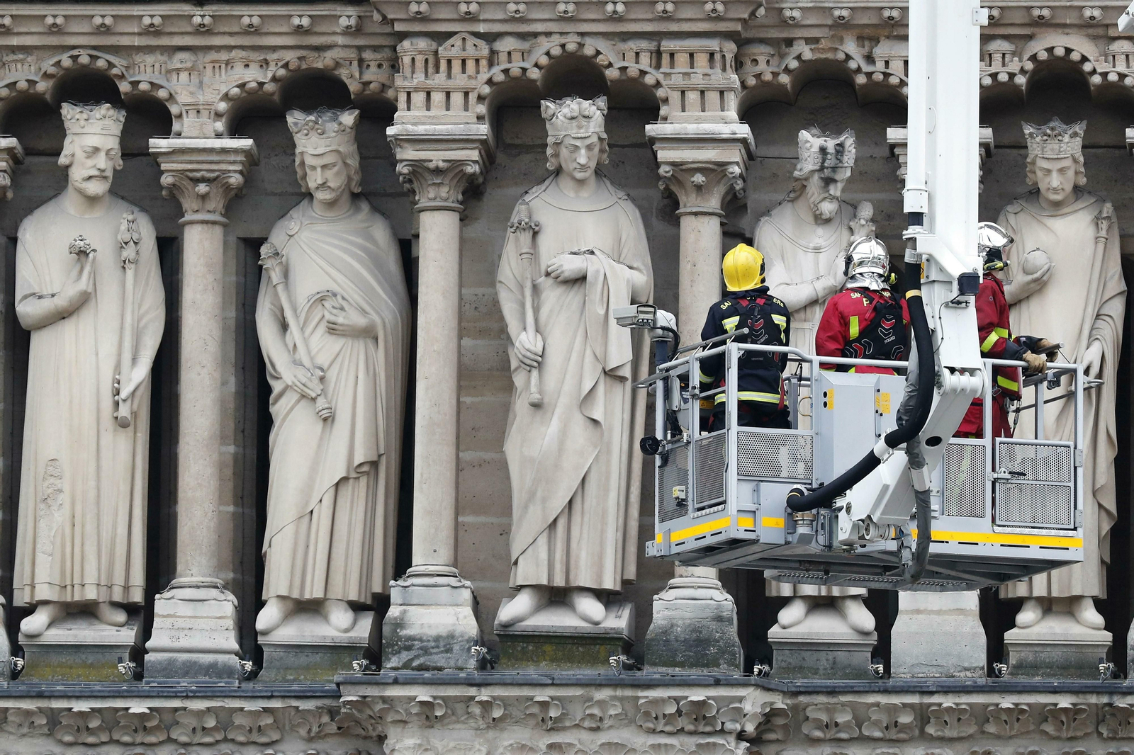 Las imágenes de Notre Dame tras la tragedia