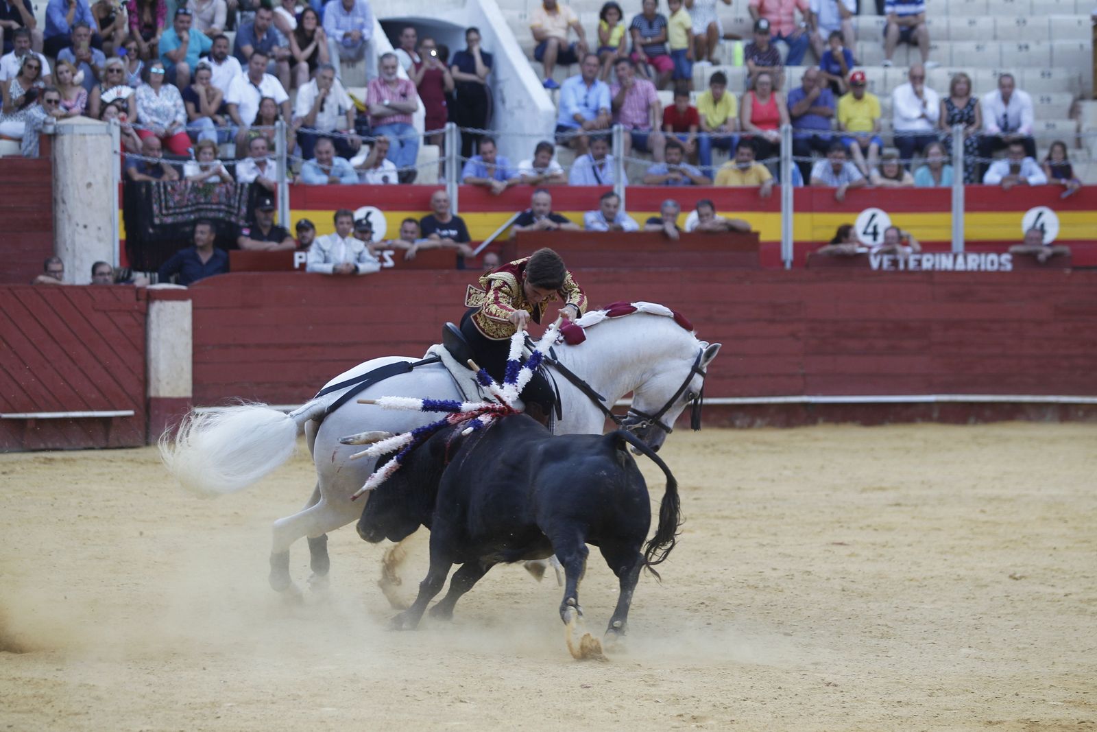 Fotogalería corrida de rejones. Feria de Almería 2019