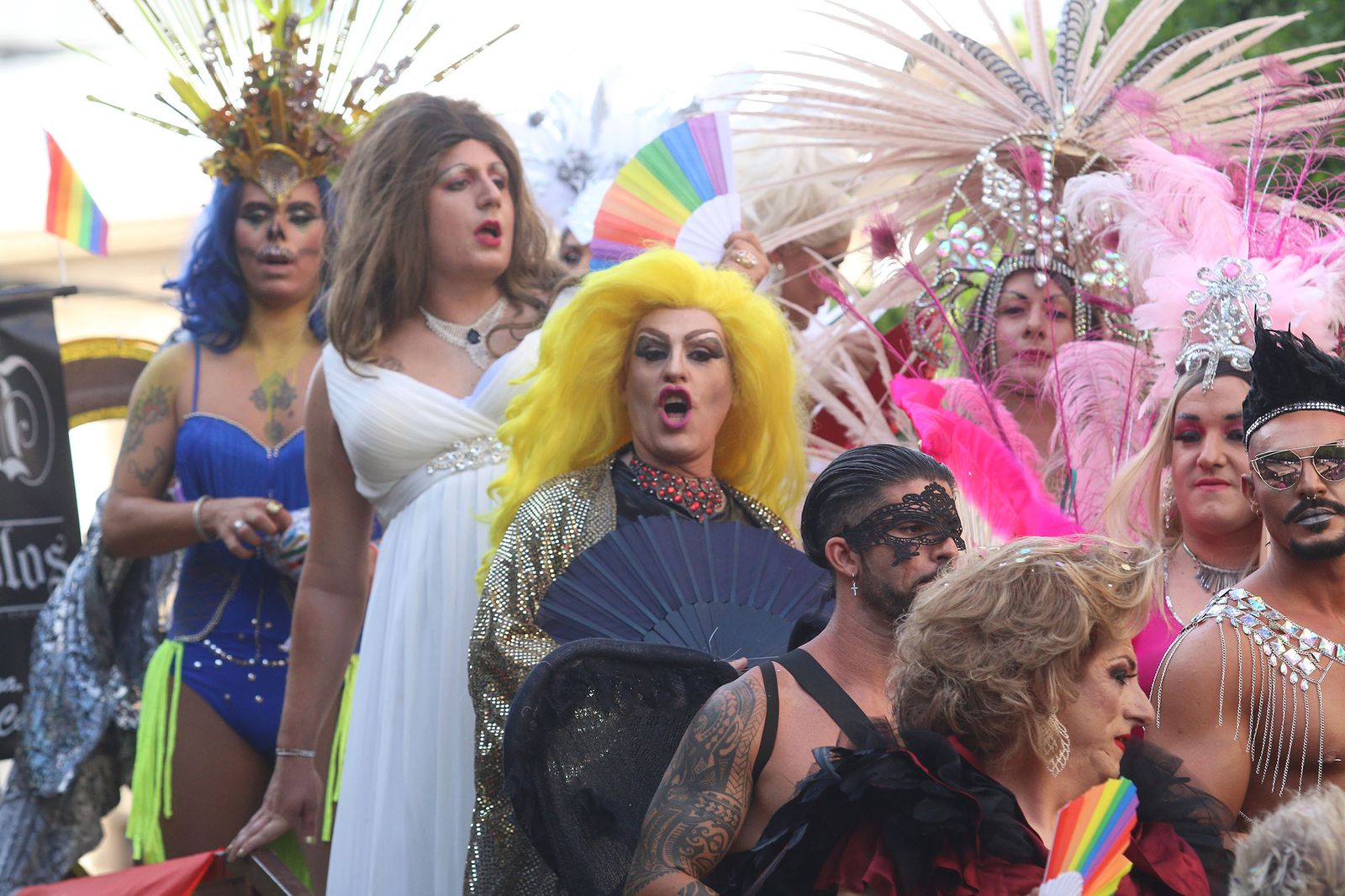 Las imágenes del Orgullo LTBI de Almería