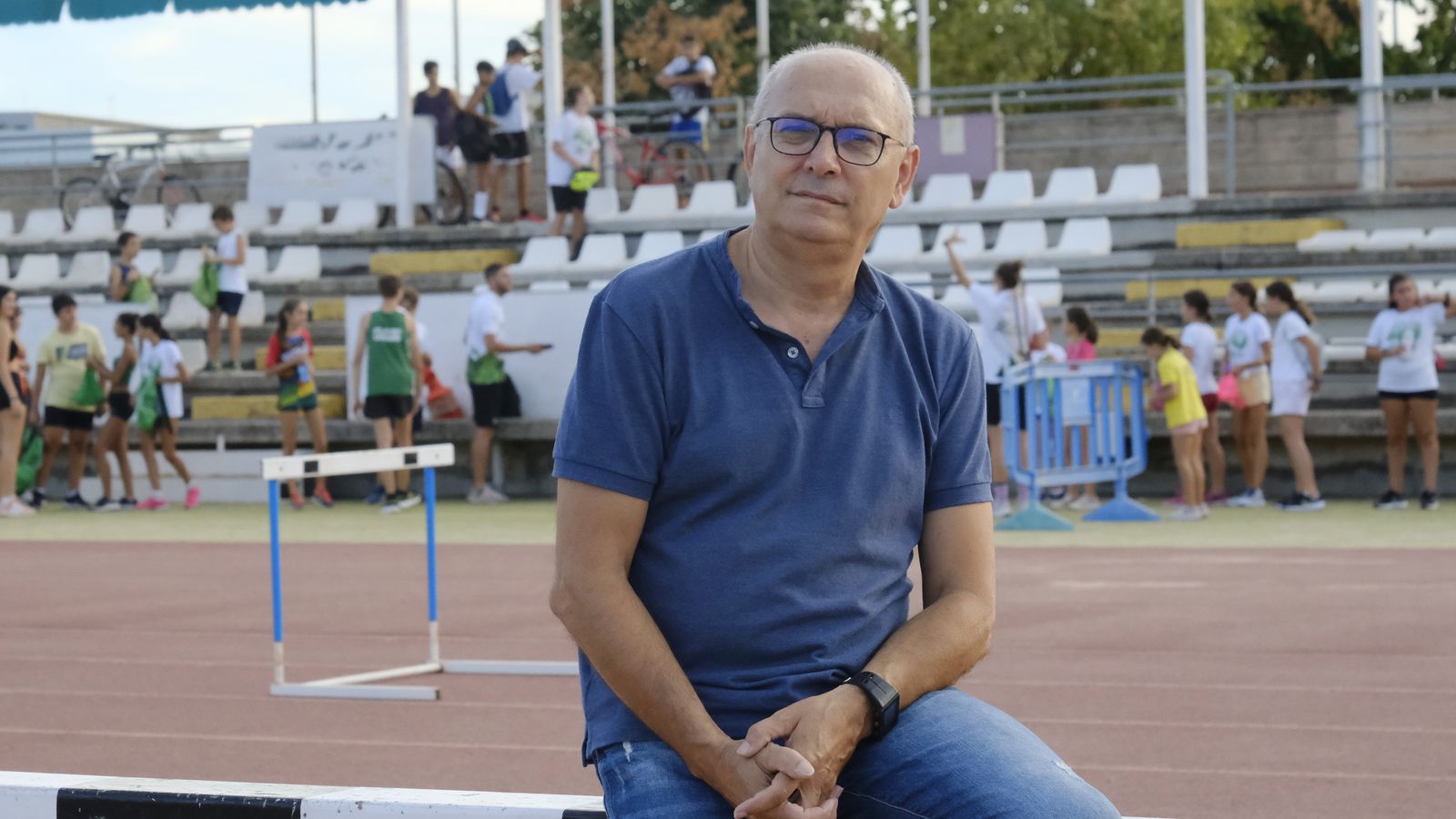 Manolo Sánchez Parra posa para 'el Día' en El Fontanar.