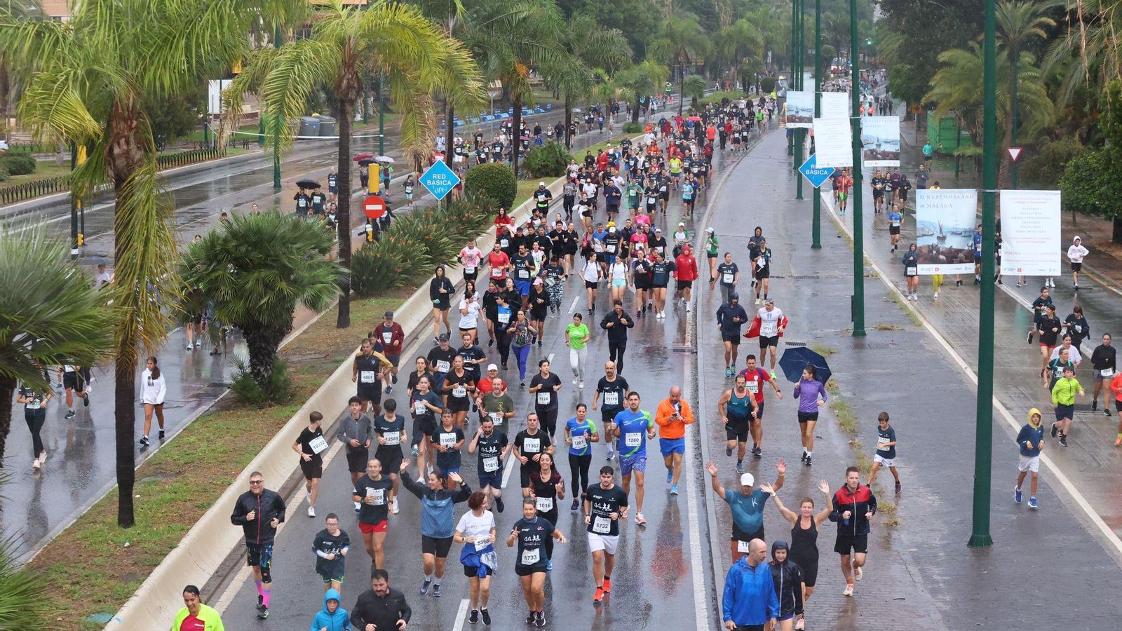 Búscate en las fotos de la Carrera Urbana Ciudad de Málaga 2024