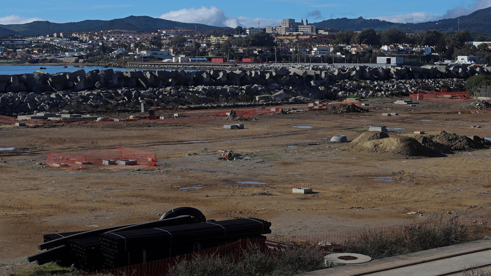 Proyecto del nuevo aparcamiento para camiones en el Puerto de Algeciras