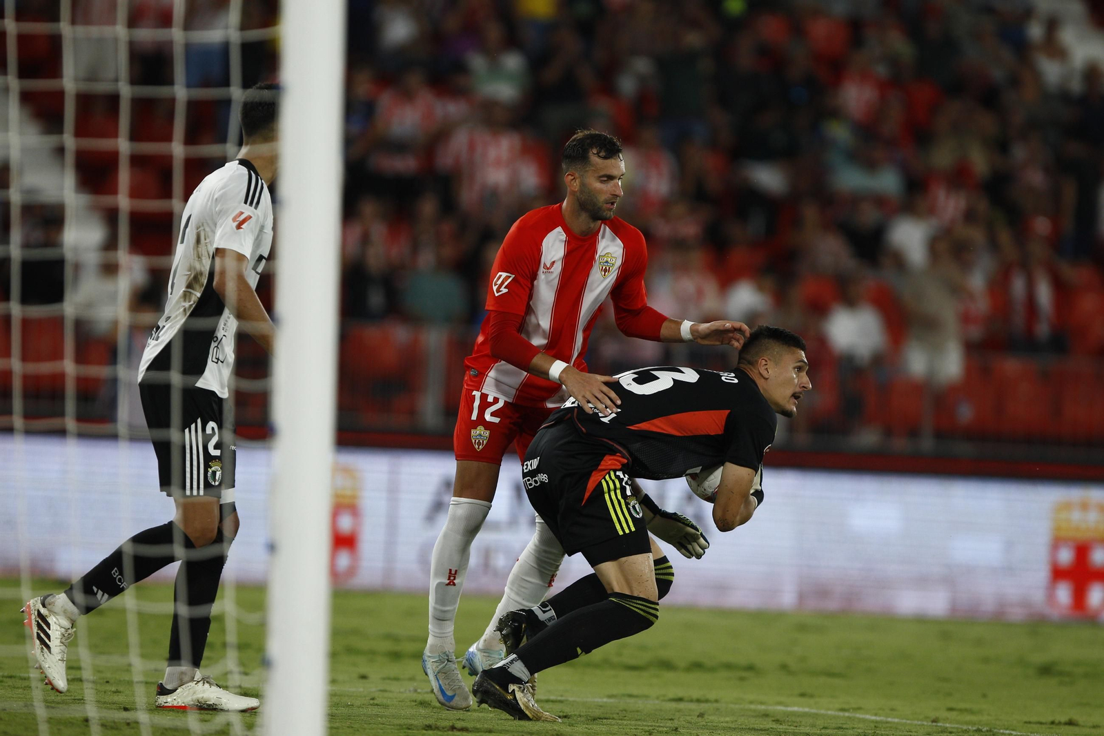 La victoria de la U.D. Almería ante el Real Burgos, en imágenes