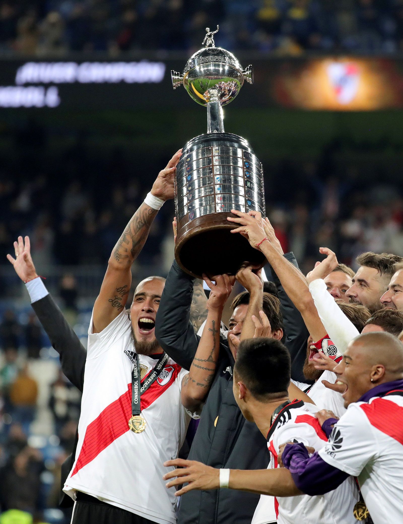 Las imágenes de la final de la Copa Libertadores entre el River Plate y el Boca Juniors
